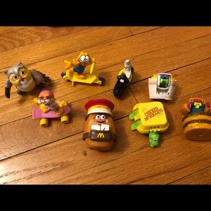 Collection of McDonald’s and other small toys